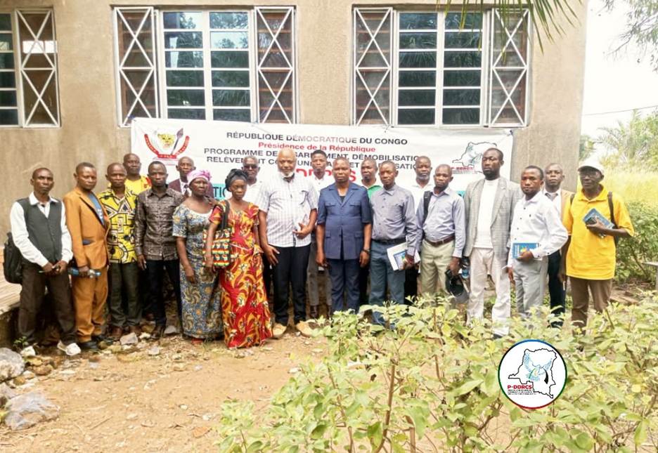 Tanganyika : Le P-DDRCS installe les CCPAP dans les territoires de Kabalo et Kongolo