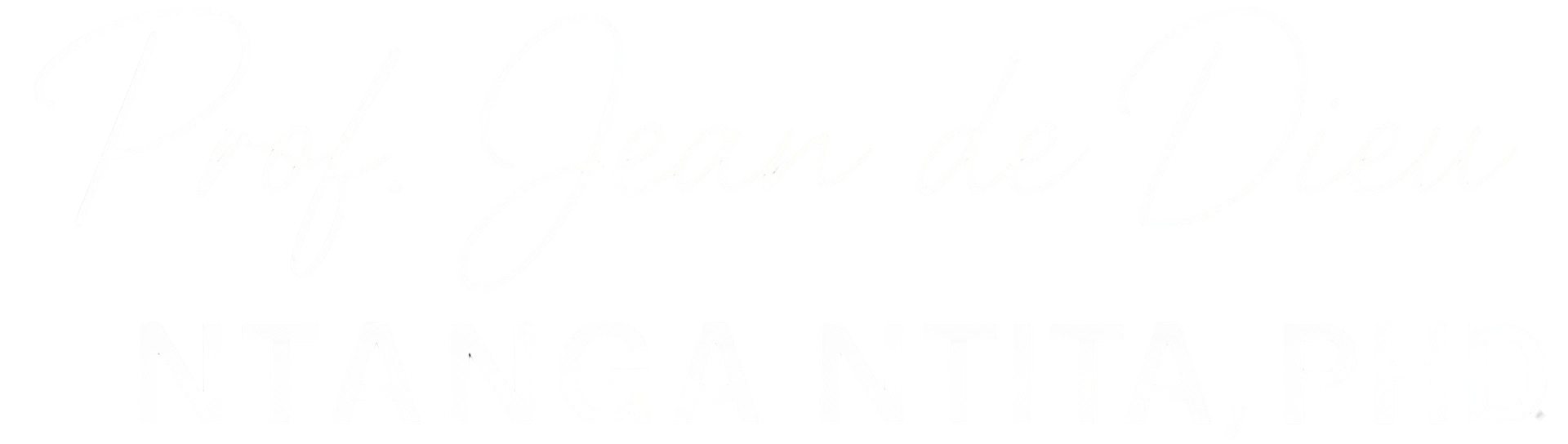 Prof. Jean de Dieu Ntanga Ntita – Coordonnateur national du P-DDRCS